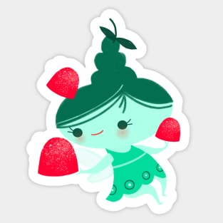 Juggling Sugar Plum Fairy Sticker